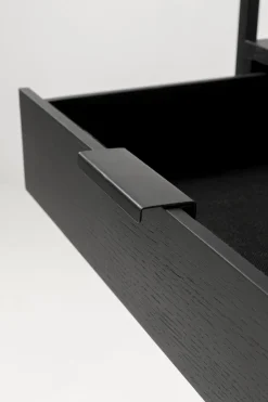 Regal Bologna Schwarz 125x200cm