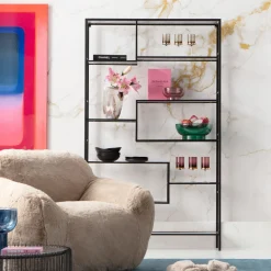 Regal Loft Schwarz Bubble 115x195cm