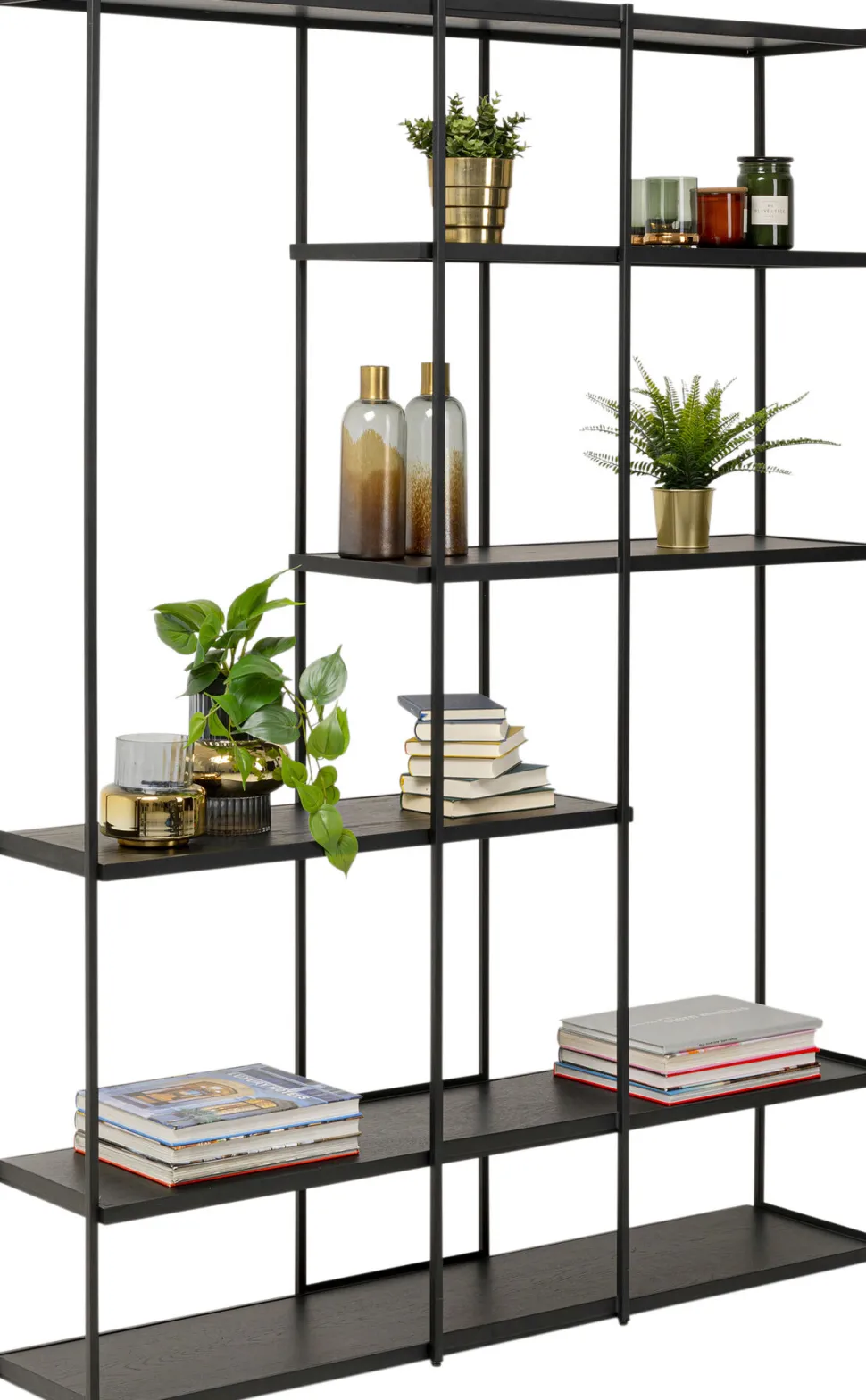 Regal Oslo Schwarz 150x200cm