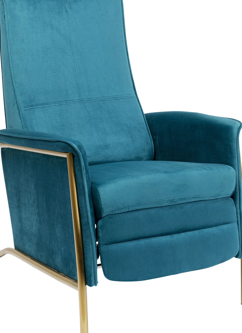 Relaxsessel Lazy Velvet Blau