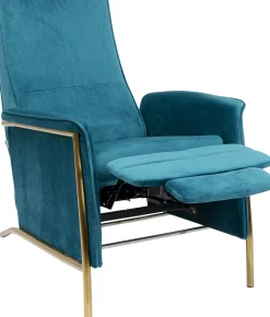Relaxsessel Lazy Velvet Blau
