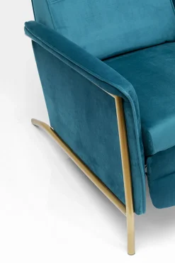 Relaxsessel Lazy Velvet Blau