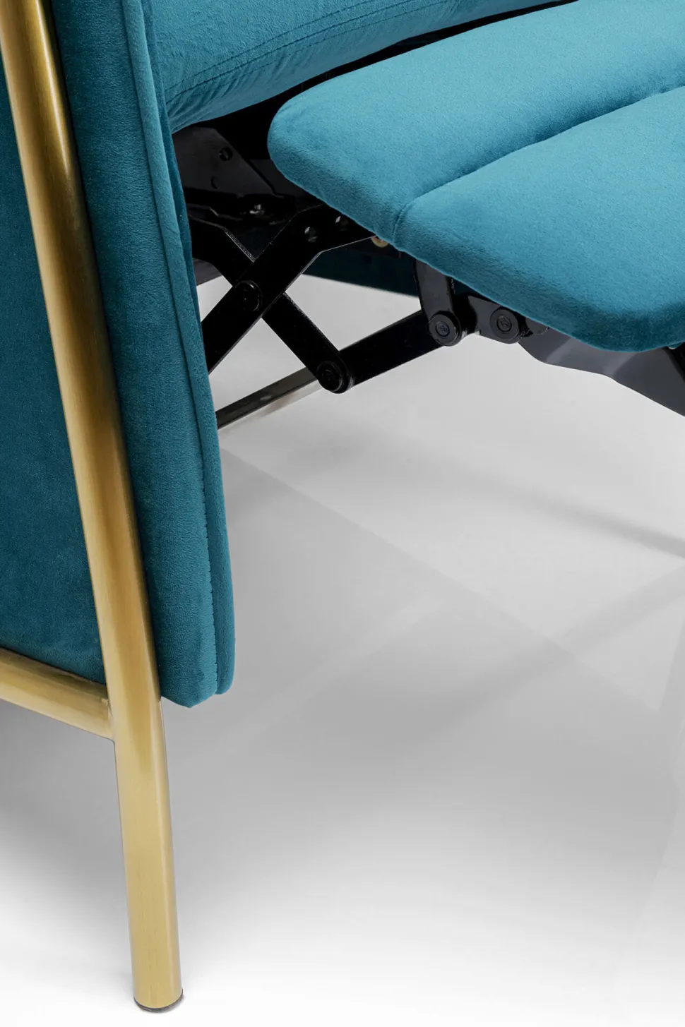 Relaxsessel Lazy Velvet Blau