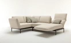 Rolf Benz MERA Sofakombi 386 grüngrau