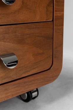 Rollcontainer Club Walnut