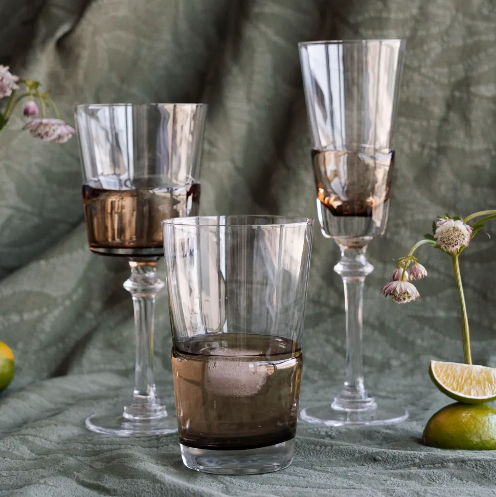 Rotweinglas Mimi Amber 21cm