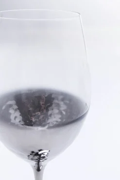 Rotweinglas Night Sky