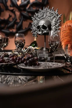 Rotweinglas Night Sky