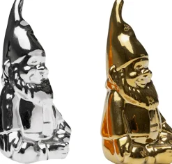 Salz und Pfeffer Zwerg Silber Und Gold (2/Set)