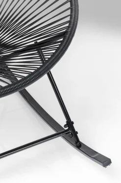 Schaukelstuhl Acapulco Mono Schwarz