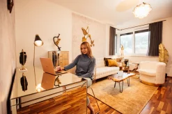 Schreibtisch Luxury Pearl 140x60cm