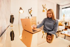 Schreibtisch Luxury Pearl 140x60cm