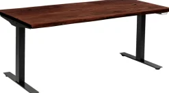 Schreibtisch Office Harmony Dunkel 200x100