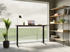 Schreibtisch Office Jackie Eiche Schwarz 160x80