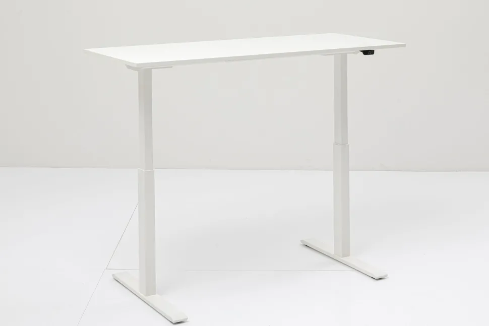 Schreibtisch Office Smart Weiß Weiß 120x60