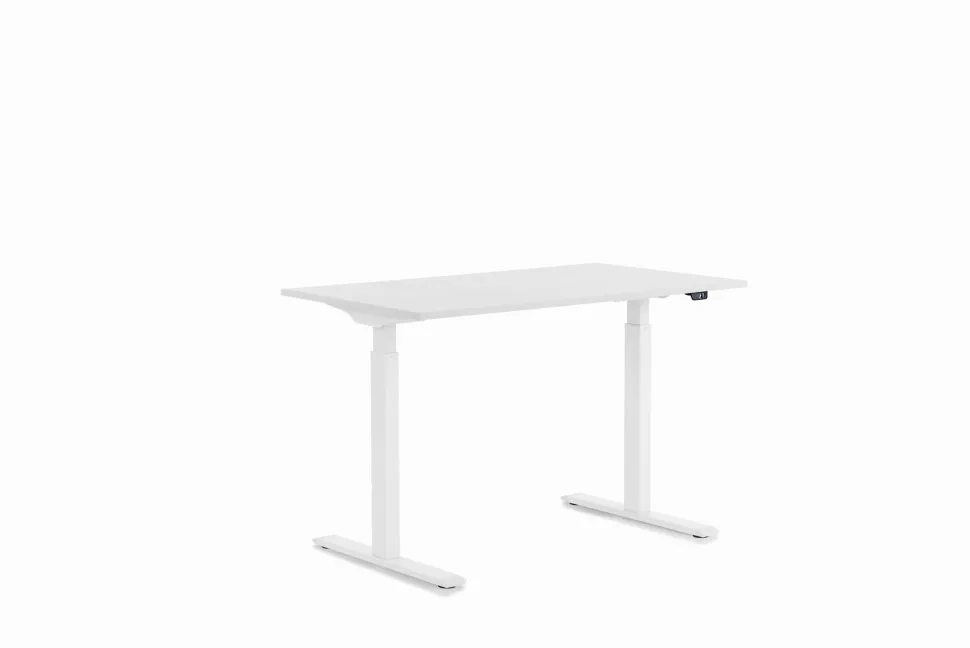 Schreibtisch Office Smart Weiß Weiß 120x60