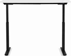 Schreibtisch Office Smart Schwarz Weiß 160x80