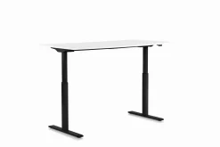 Schreibtisch Office Smart Schwarz Weiß 160x80