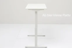 Schreibtisch Office Smart Weiß Weiß 160x80