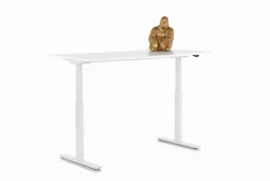 Schreibtisch Office Smart Weiß Weiß 160x80