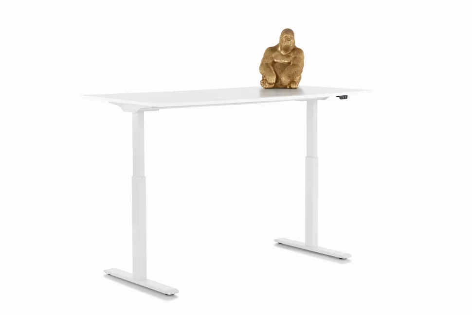 Schreibtisch Office Smart Weiß Weiß 160x80