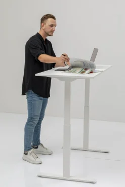 Schreibtisch Office Smart Weiß Weiß 160x80