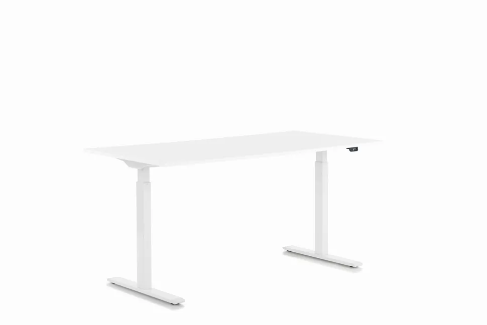 Schreibtisch Office Smart Weiß Weiß 160x80