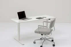 Schreibtisch Office Smart Weiß Weiß 160x80