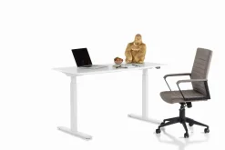 Schreibtisch Office Smart Weiß Weiß 140x70