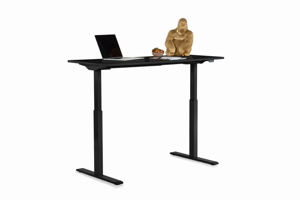 Schreibtisch Office Smart Schwarz Schwarz 140x70