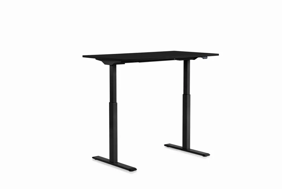 Schreibtisch Office Smart Schwarz Schwarz 120x60