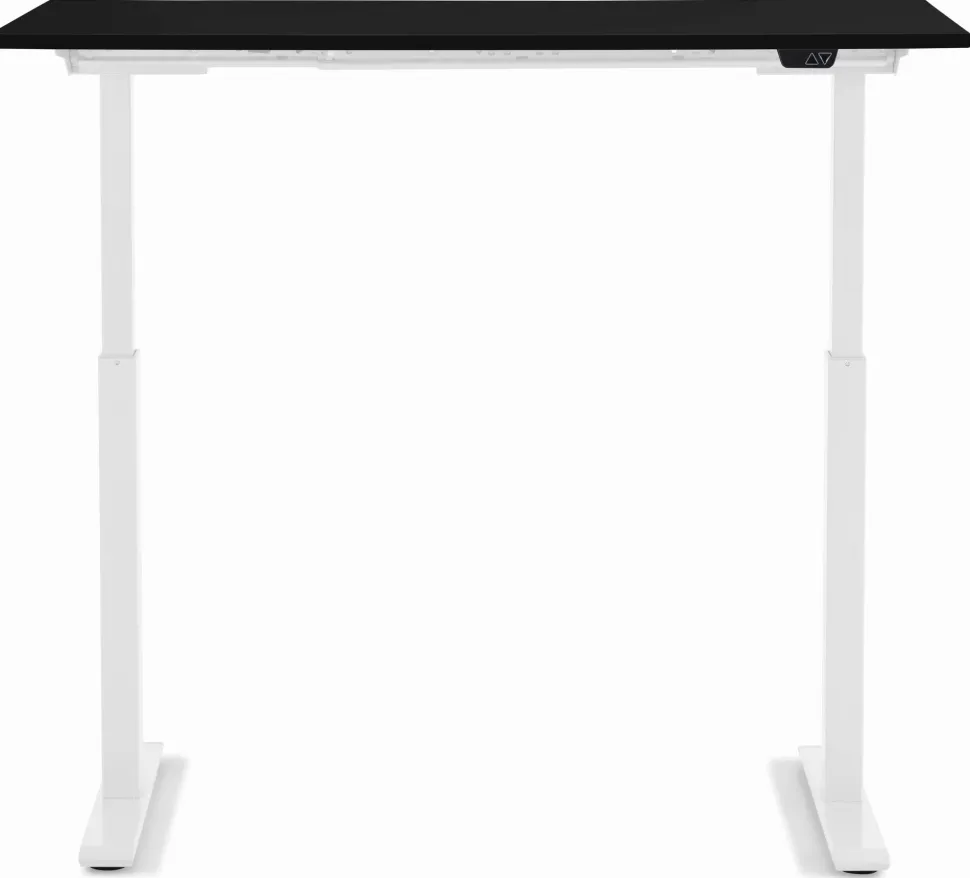 Schreibtisch Office Smart Weiß Schwarz 120x70