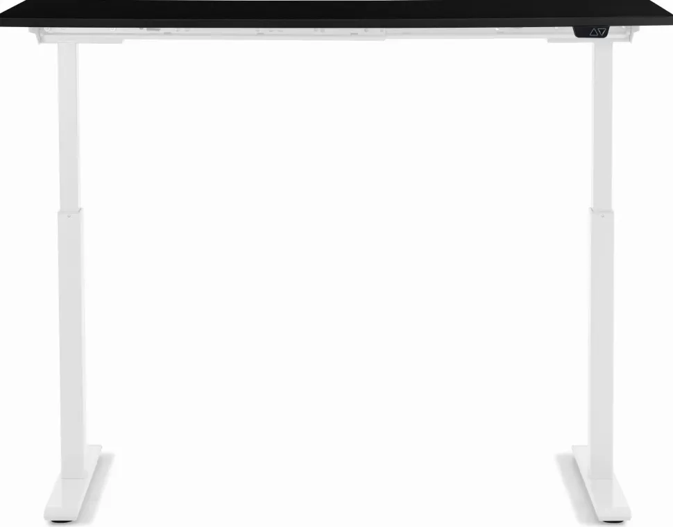 Schreibtisch Office Smart Weiß Schwarz 140x70