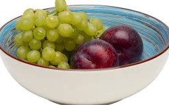 Schüssel Swirl Blau Ø22cm