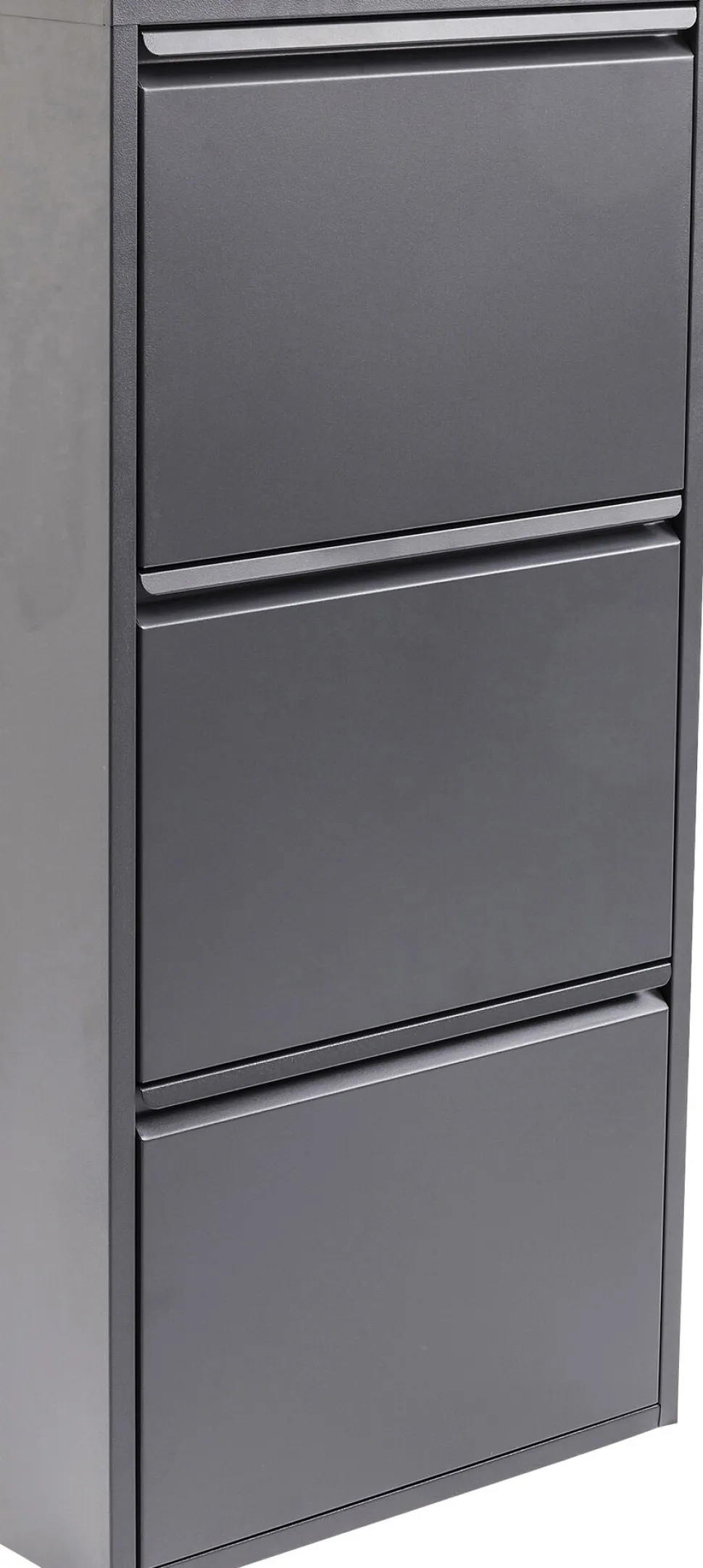 Schuhkipper Caruso 3-er Anthrazit