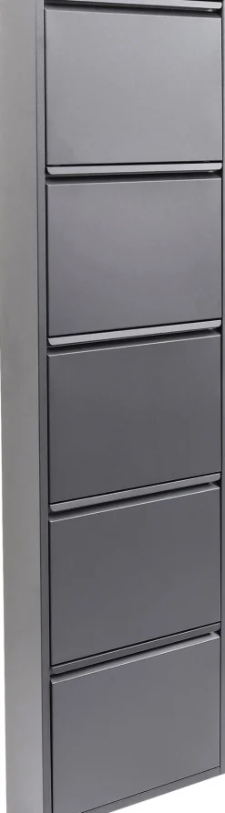 Schuhkipper Caruso 5-er Anthrazit