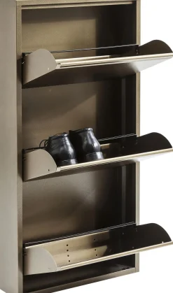 Schuhkipper Caruso 3-er Bronze