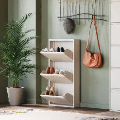 Schuhkipper Caruso 3-er Creme