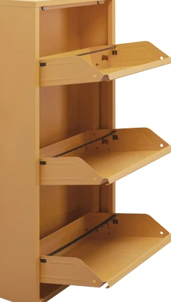 Schuhkipper Caruso 3-er Gelb