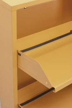 Schuhkipper Caruso 3-er Gelb