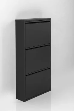 Schuhkipper Caruso 3-er Schwarz