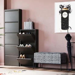 Schuhkipper Caruso 5-er Schwarz