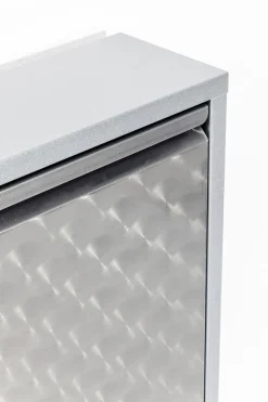 Schuhkipper Caruso 3-er silber/geflext