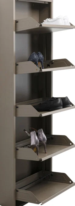 Schuhkipper Caruso 5-er Taupe