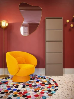 Schuhkipper Caruso 5-er Taupe