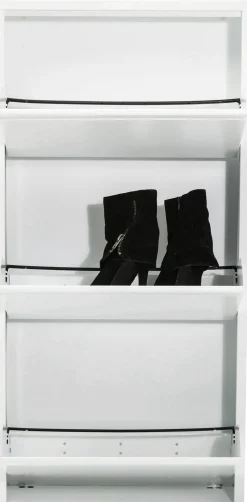 Schuhkipper Caruso 3-er Weiß