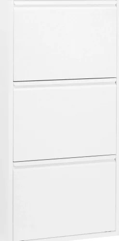 Schuhkipper Caruso 3-er Weiß