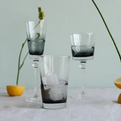 Sektglas Mimi Grau 24cm