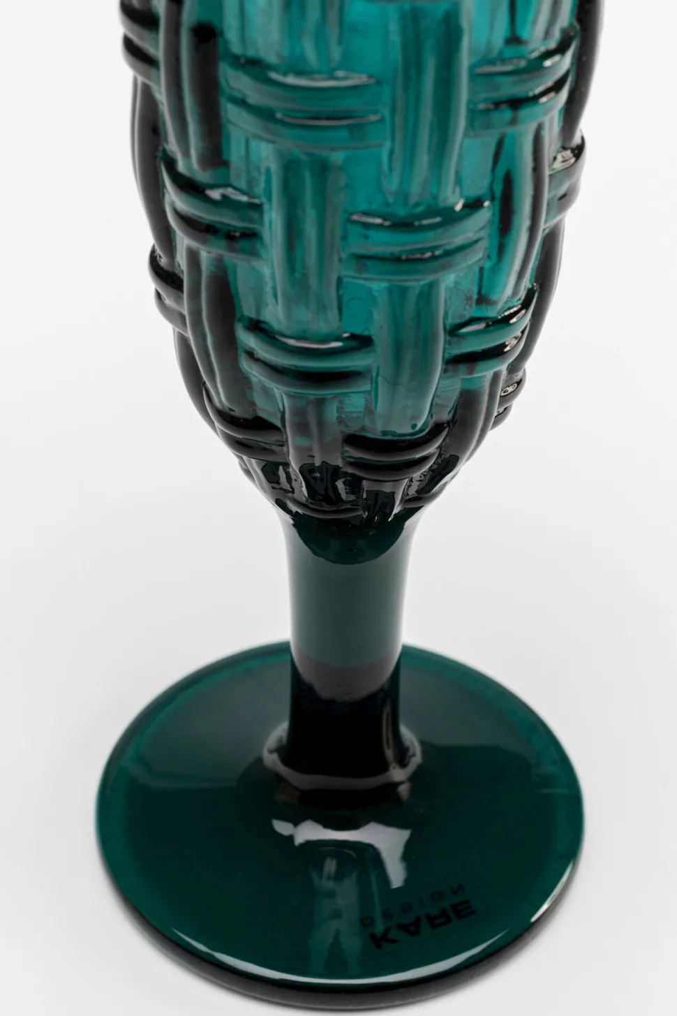 Sektglas Tissue Petrol 18cm