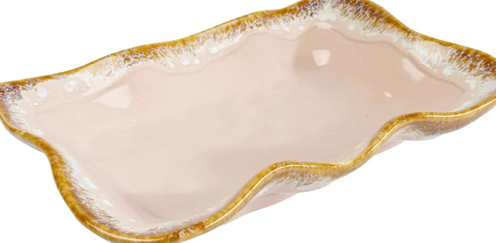 Servierplatte Nala Rosa 17x26cm